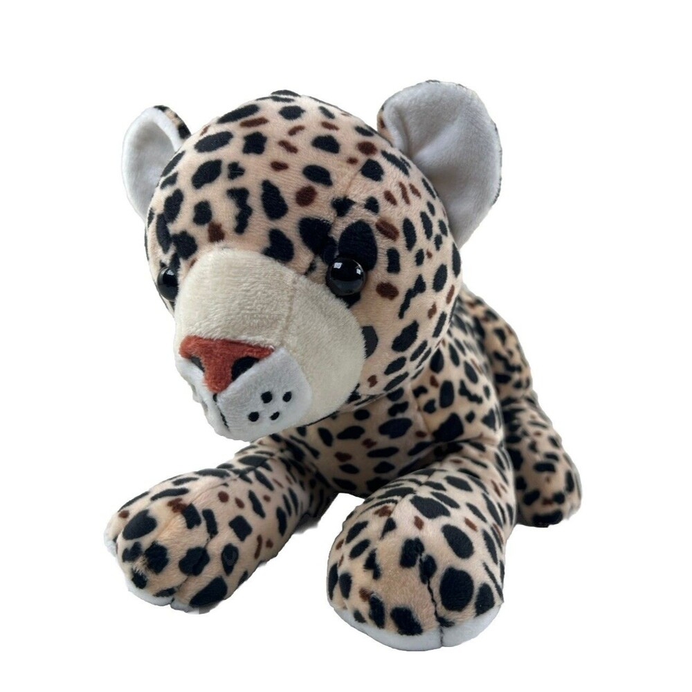 Walgreens Stuffed Animal Spotted Cheetah Squishy Jaguar Plush Soft Toy 12”